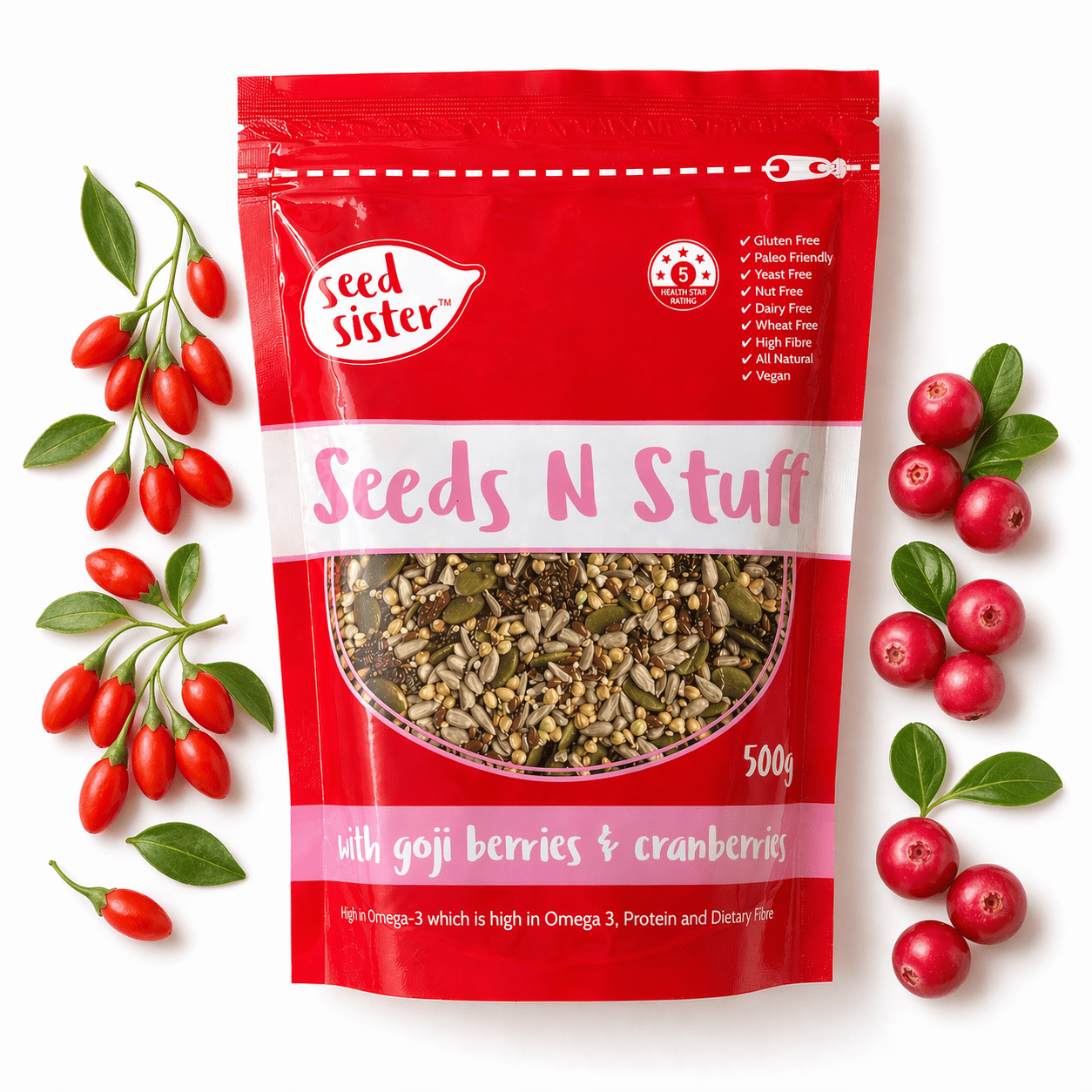 Seeds N Stuff 500g - Sweet Seed Blend